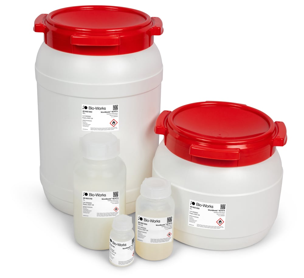 Size exclusion chromatography (SEC) resins BioWorks